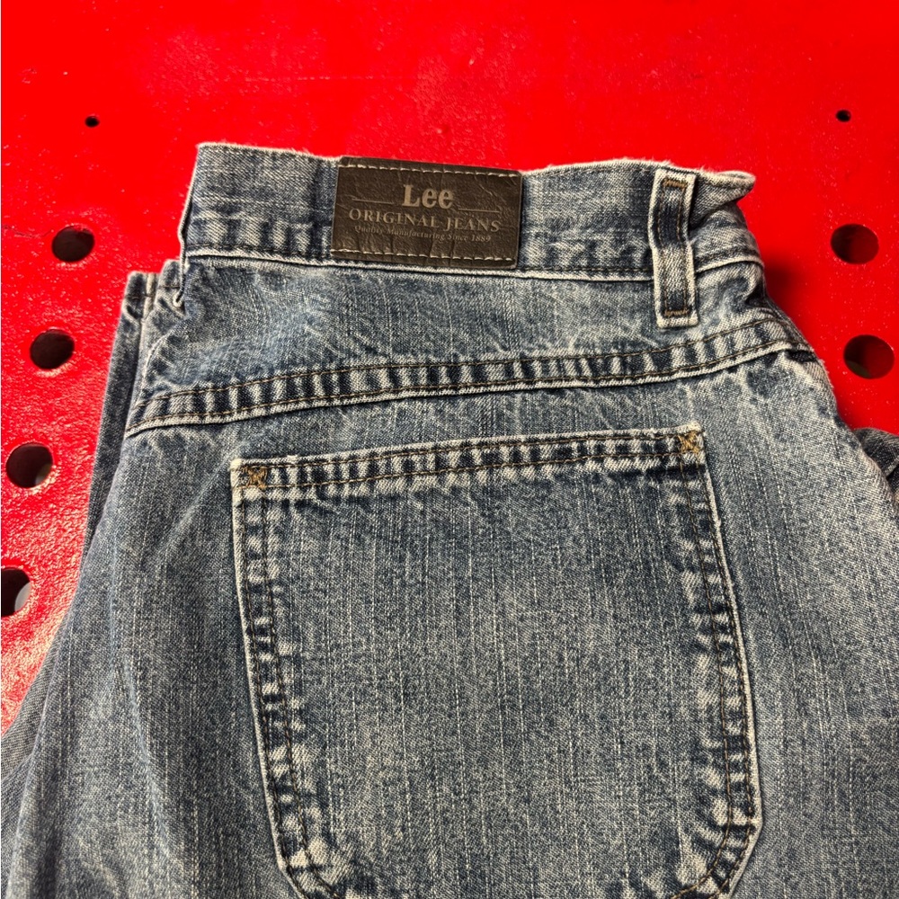 Lee Women's Straight Leg Blue Jeans